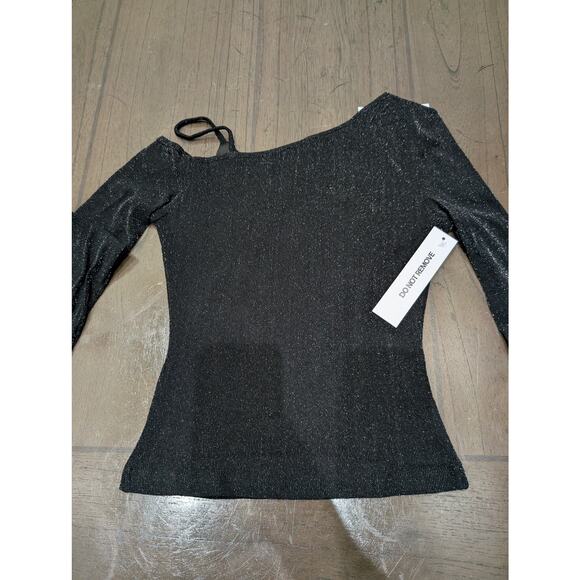 NWT Princess Polly AMARANTE TOP BLACK size 4 - Picture 6 of 7